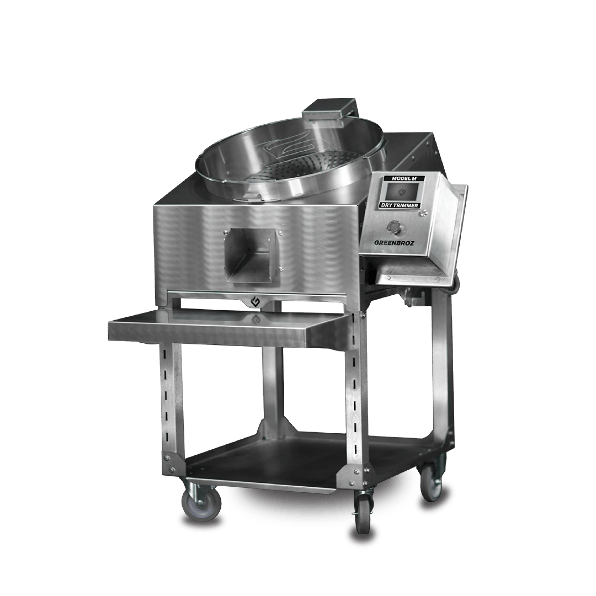 model m dry bud trimming machine hero image